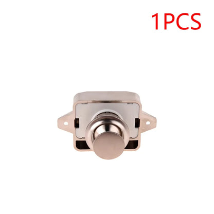 Keyless Zinc Alloy Push Cabinet Locks for RVs, Campers, and Motorhomes
