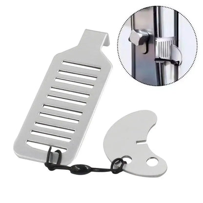 Heavy-Duty Portable Door Lock Security Device for Travel and Home Protection
