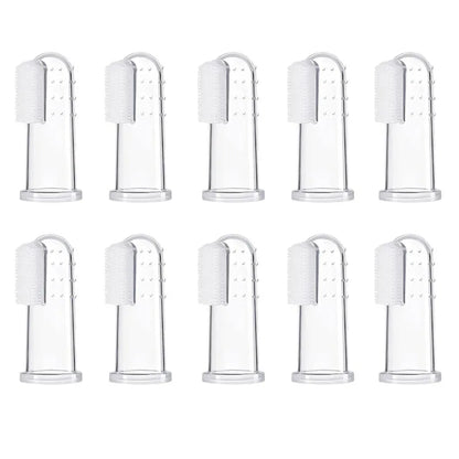 Soft Silicone Pet Finger Dog Toothbrush 
