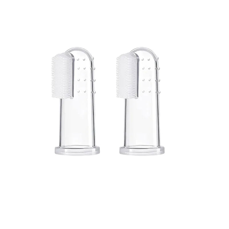 Soft Silicone Pet Finger Dog Toothbrush 