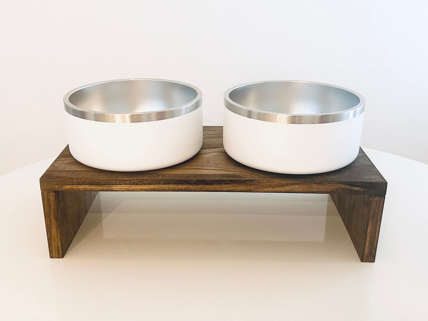 Modern Dog Bowl Stand | Raised Dog Feeding Station | Large Dog Feeder | Small Dog Feeder | Yeti Dog Stand | Elevated Pet Feeder | Senior Dog
