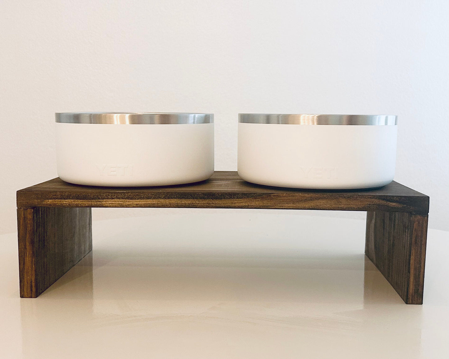 Modern Dog Bowl Stand | Raised Dog Feeding Station | Large Dog Feeder | Small Dog Feeder | Yeti Dog Stand | Elevated Pet Feeder | Senior Dog